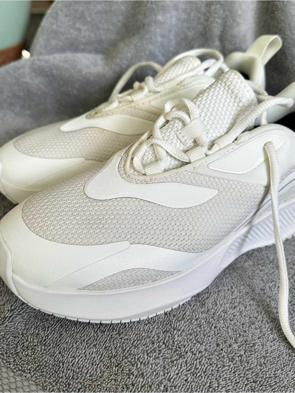 Vessi Women's All-White Knit Sneakers